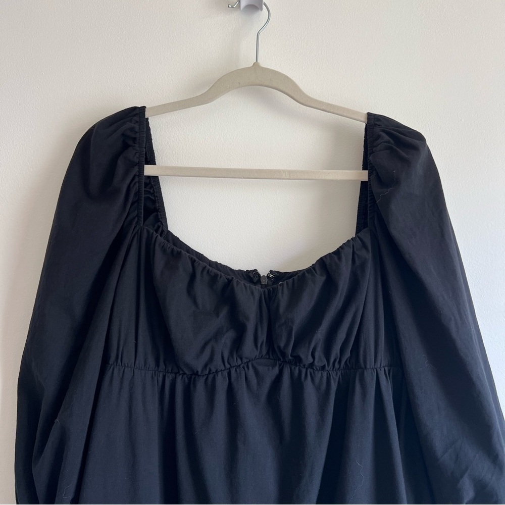 Reformation Farley Dress in Black - Picture 4 of 11